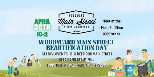 Woodward Main Street Beautification Day