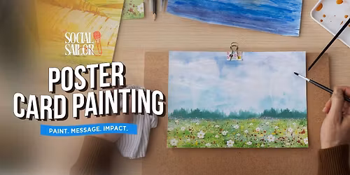 Poster Card Painting Date - Delhi