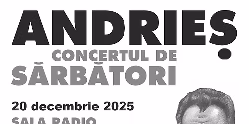Alexandru Andrie\u0219 te invit\u0103 la un concert de s\u0103rb\u0103tori la Sala Radio!