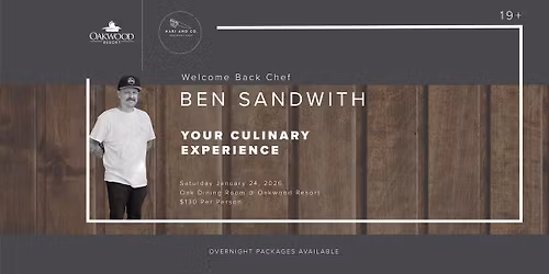 Hari & Co. Pop-Up Dinner with Chef Ben Sandwith