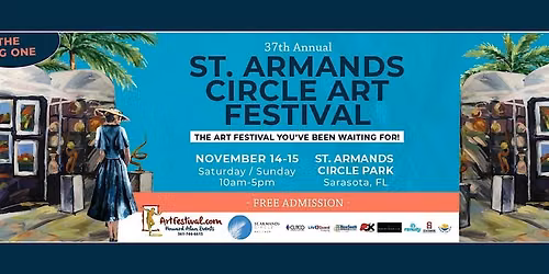 37th Annual St. Armands Circle Art Festival