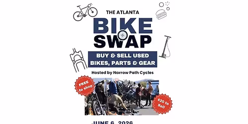 The Atlanta Swap Meet\ud83d\udeb2 \u2013 The City\u2019s SECOND Annual In-Person Bicycle Swap Meet!