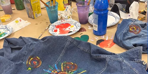 Denim Painting Workshop!