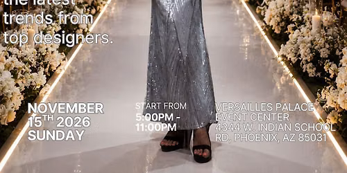 100 Dreams Fashion Week \/ Luxury Palace Runway Nov 15th 2026