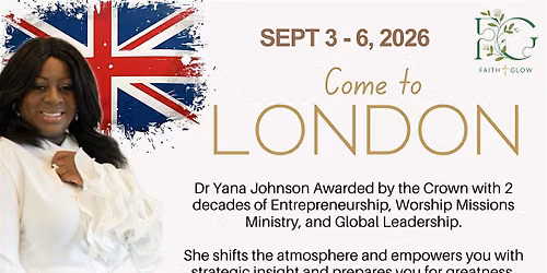 Dr Yana Johnson hosts A trip to London