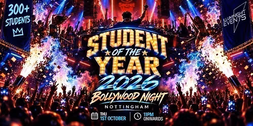 STUDENT OF THE YEAR 2026 - BOLLYWOOD \u00d7 DESI