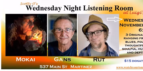 Gans, Mokai & Rut - Songwriters' Circle!