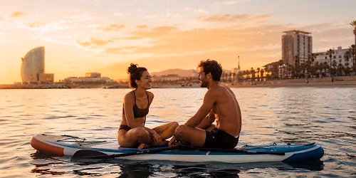 Singles Paddle Sunset Barcelona | Paddle Surf & Connections