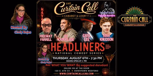 Headliners: National Comedy Series - Carl Lee, DJ Kamoflage