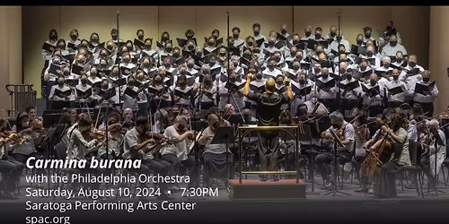Philadelphia Orchestra - Carmina Burana at Kimmel Center - Marian Anderson Hall