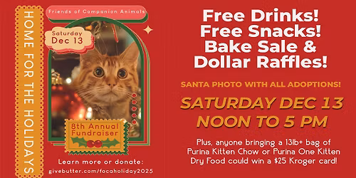 FOCA Home for the Holidays 2025