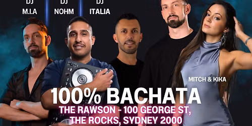 \ud83d\udc8b ESENCIA x EL BESO presents: 100% BACHATA at The Rawson! \ud83d\udc8b