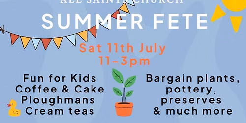 Summer Fete, 2026