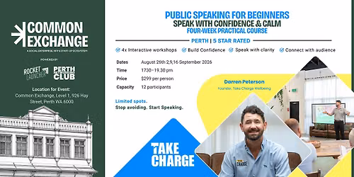 Public Speaking for Beginners \u2013 Speak with Confidence & Calm