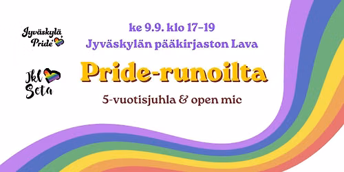 Jyv\u00e4skyl\u00e4n SETAn Pride-runoilta & open mic