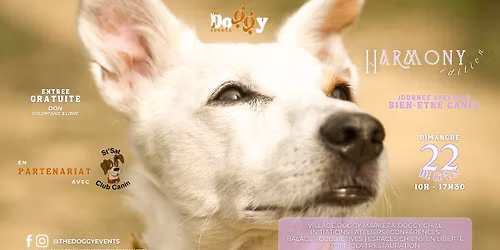\ud83d\udc36 The Doggy Events : HARMONY \u00c9DITION \ud83c\udf3f | Journ\u00e9e bien-\u00eatre canin \ud83d\udc3e