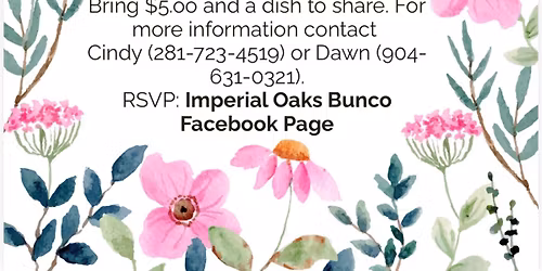 April Bunco 