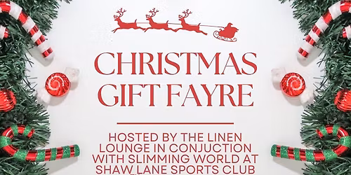 Christmas Fayre at Shaw Lane Sports Club in Collaboration with Slimming World 