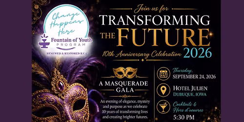 Transforming The Future Fundraising Gala & 10th Anniversary Celebration