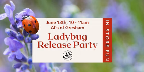 Gresham Ladybug Release Party