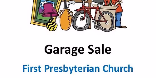 First Presbyterian Church Garage Sale