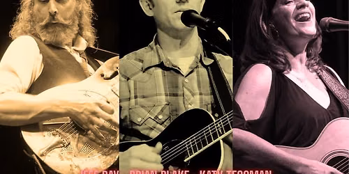 Jeff Ray, Brian Blake & Katy Tessman at Wussow's Concert Cafe