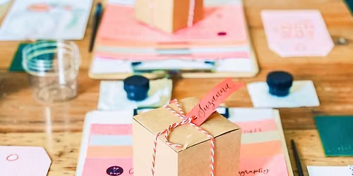 Modern Calligraphy & Gift Tag Lettering for Beginners at The Hub Anoka