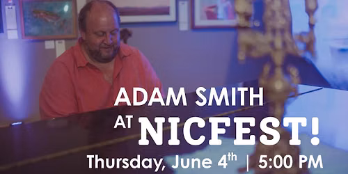 Adam Smith at NIC Fest 2026! 