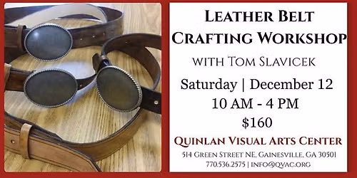 Leather Belt Crafting Workshop