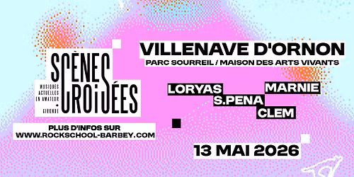 Tremplin Sc\u00e8nes Crois\u00e9es 2026 \u00b7 Villenave d\u2019Ornon