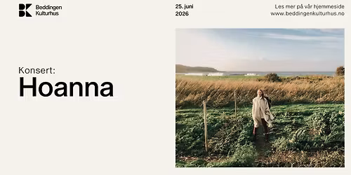 Hoanna \/\/ Beddingen Kulturhus
