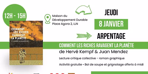 Arpentage \u2022 Comment les riches ravagent la plan\u00e8te | Louvain-la-Neuve