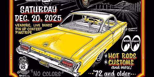 2025 Mooneyes Christmas Party Show & Drag