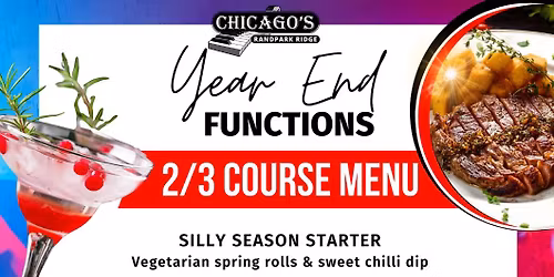 Year End Functions at Chicagos