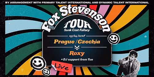 FOX STEVENSON: SUNK COST FALLACY TOUR \u221e ROXY PRAGUE