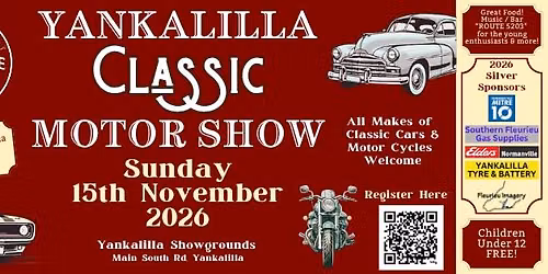 Forktree  2026 Yankalilla Classic Motor Show