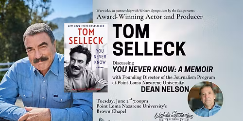 Tom Selleck discussing YOU NEVER KNOW