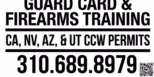 1st MON $50 Guard Card & $200 F\/A Training