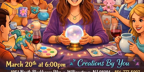 Paint and Sip with Intuitive Psychic Medium Dawn Michelle