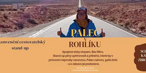 Palec v rohl\u00edku, stopa\u0159kou nap\u0159\u00ed\u010d USA