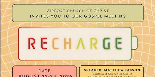 Recharge - Gospel Meeting with Matthew Gibson