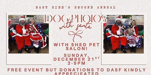 Dog Photos with Santa!