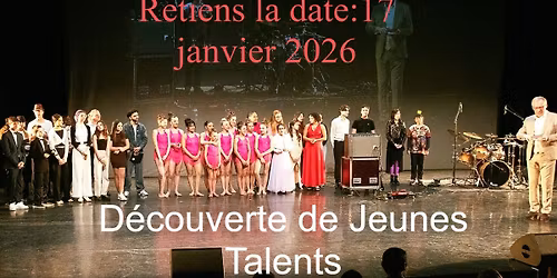 Soir\u00e9e D\u00e9couverte de Jeunes Talents