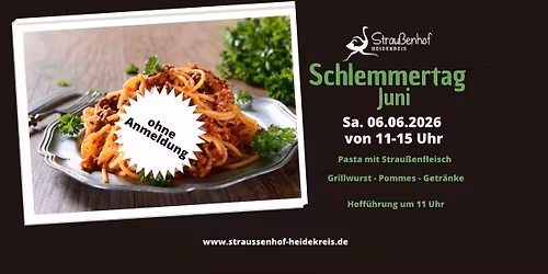 Schlemmertag - 06. Juni 2026