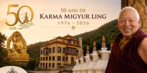 Célébration des 50 ans de Karma Migyur Ling
