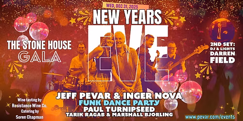 NEW YEARS EVE GALA: Jeff Pevar & Inger Nova Project & DJ Darren