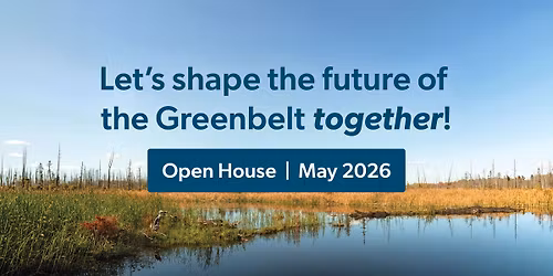 Community Open House: National Capital Greenbelt Master Plan Review