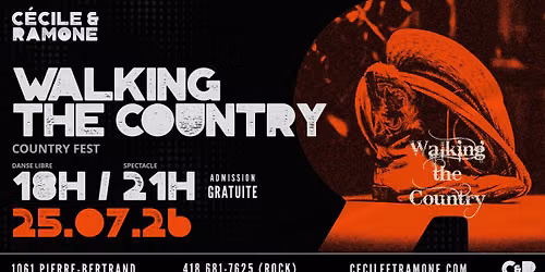 COUNTRY FEST - WALKING THE COUNTRY