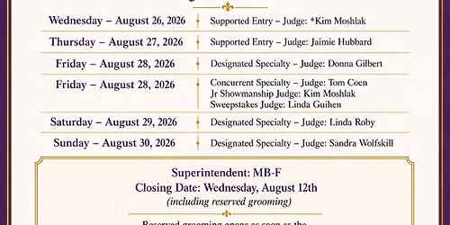 KSSC Specialty Shows 