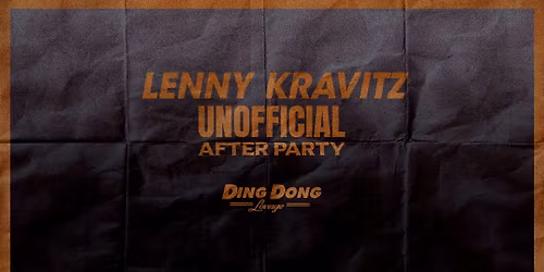 Lenny Kravitz Unofficial After Party